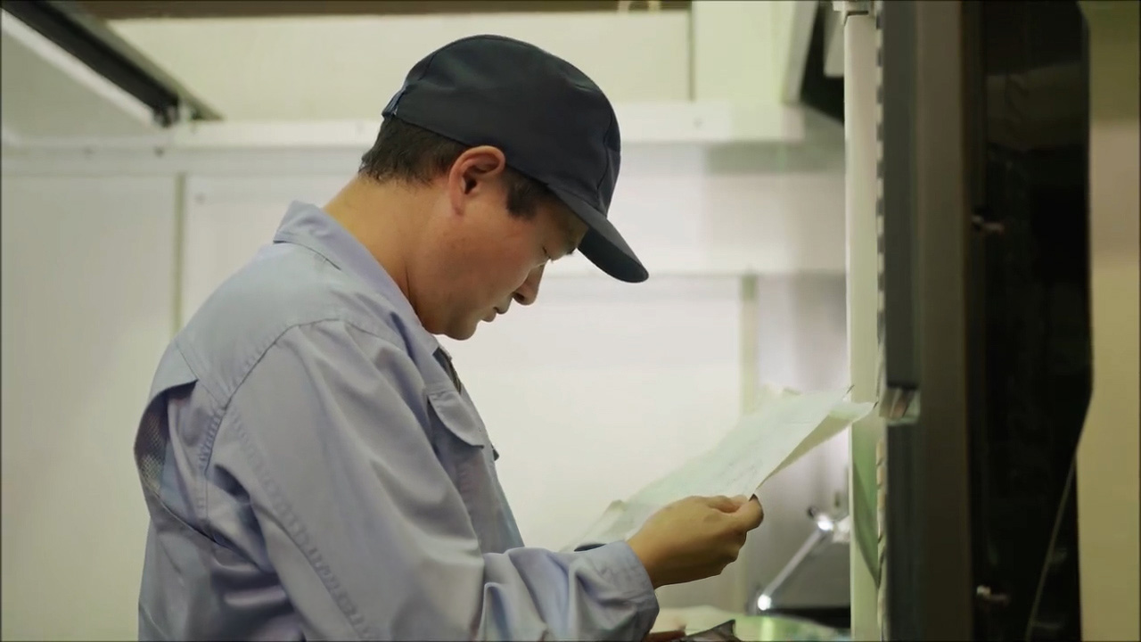 小野製作所様　加工の様子