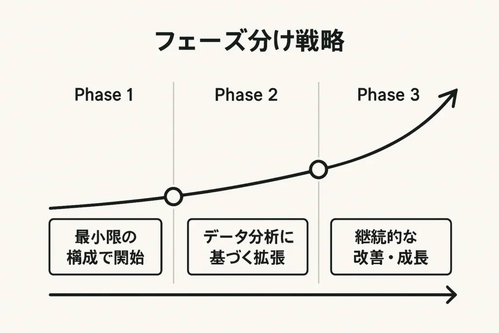 フェーズ分け戦略
